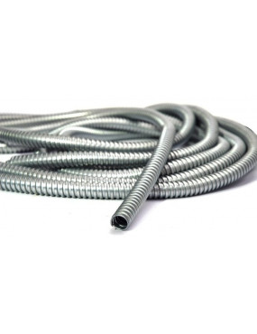 Gofruotas metalinis vamzdis D32 (ritÄ 25m)