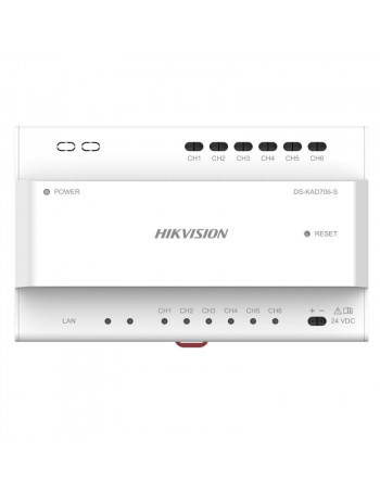 Dviejų laidų vaizdo/garso skirstytuvas Hikvision DS-KAD706-S Dviejų laidų vaizdo/garso skirstytuvas Hikvision DS-KAD706-S
