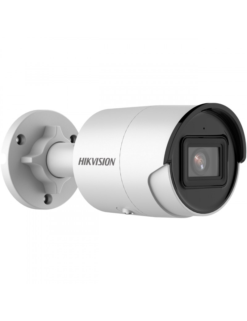 Hikvision bullet DS-2CD2063G2-IU F2.8 (balta, 6 MP, 40 m. IR, AcuSense)