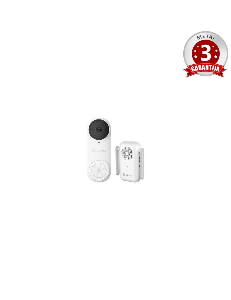EZVIZ belaidis lauko durÅ³ skambutis CS-DB2  (5 MP)