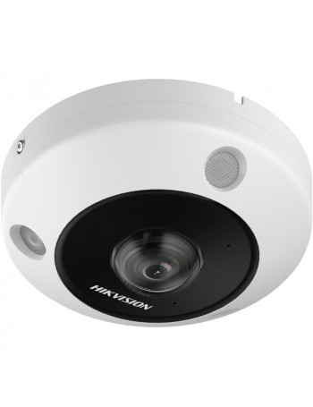Hikvision fisheye DS-2CD2955G0-ISU (balta, 5 MP, 8 m. IR)