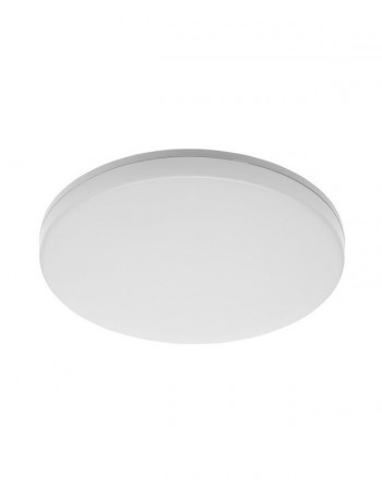 BESA apvalus Å¡viestuvas prie sienos (24w, 3000K, 2400lm, IP54) GTV LD-BES24WOK-30