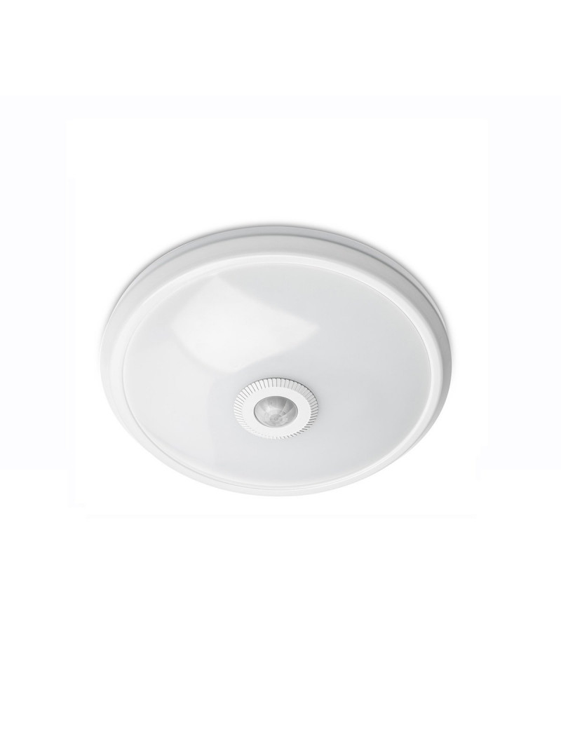 ITALIA LED Å¡viestuvas su judesio davikliu (12w, 4000K, 900lm, IP20) GTV OS-ITL12W-LED