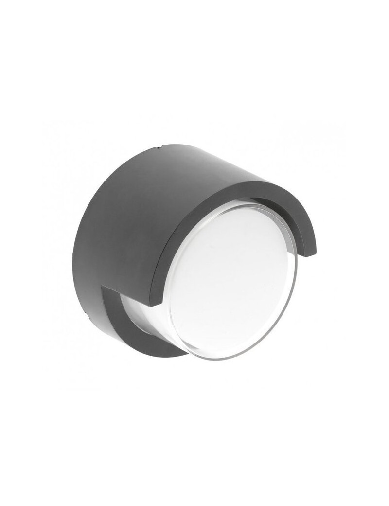 CANTI LED sieninis Å¡viestuvas (baltas, 12W, 1000lm, IP65, 4000K) GTV LD-CANTI12WOK-40
