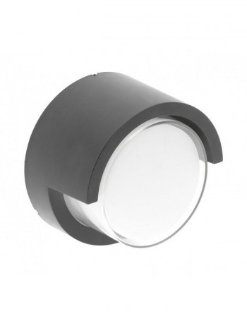 CANTI LED sieninis Å¡viestuvas (baltas, 12W, 1000lm, IP65, 4000K) GTV LD-CANTI12WOK-40