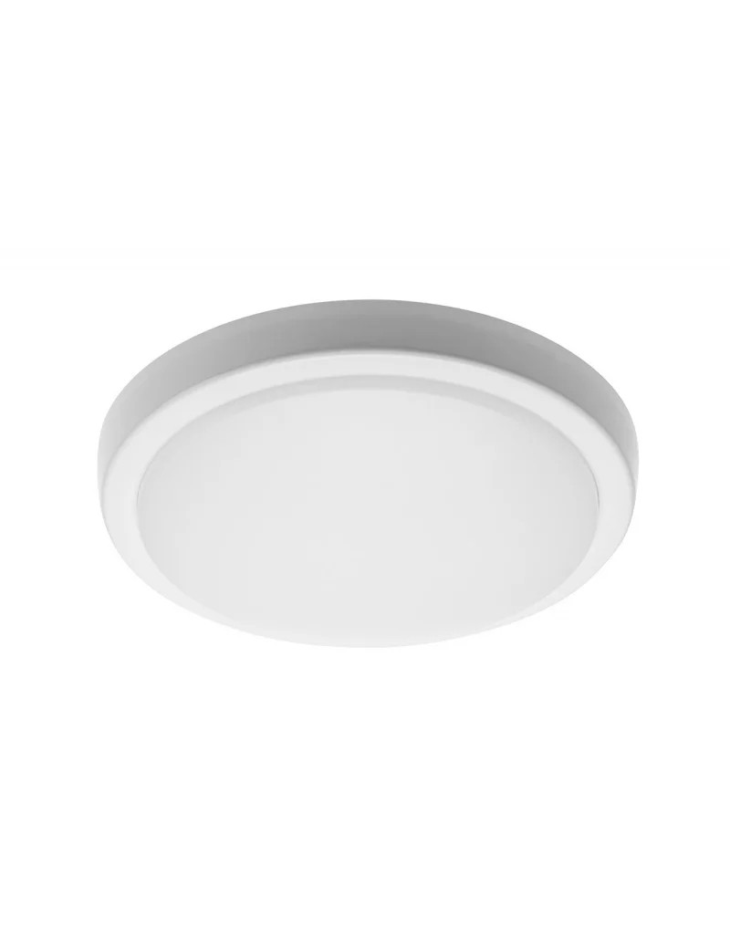 MOON apvalus pavirÅ¡inis Å¡viestuvas (baltas, 12W, 4000K, IP54) GTV LD-MOON12W-NB