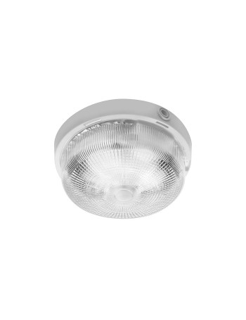 RINGO apvalu Å¡viestuvas (baltas, E27, IP44, maks. 100 W) GTV OS-RINGO1-00