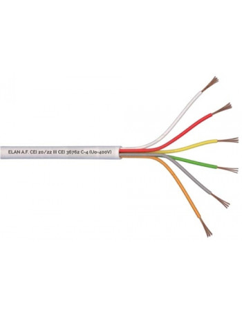 ELAN lÅ«dytas apsauginis kabelis 6x0.22