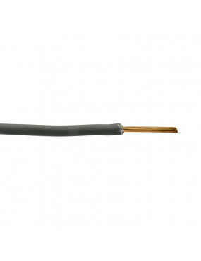 Elpar H07V-U (YDY) 1x2.5 mm2 vienagyslis laidas (monolitinis, juodas, 1 m)