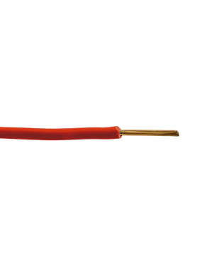 Elpar H07V-U (YDY) 1x6 mm2 vienagyslis laidas (monolitinis, raudonas, 1 m)