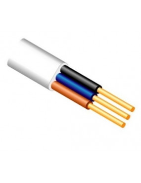 PlokÅ¡Äias instaliacinis kabelis YDYp 3x1.0 (100 m)