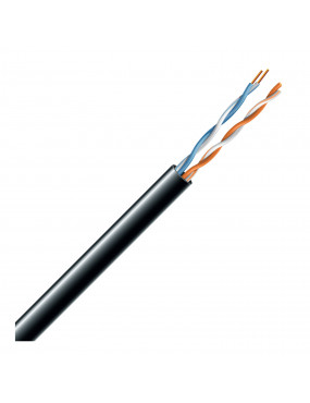 LAN tinklo kabelis ECG UTP 5e (lauko, PE, 305m, Fca)