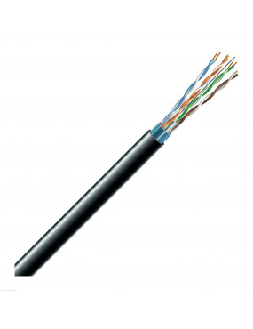 LAN tinklo kabelis ECG FTP 6 (lauko, PE, Fca, 305m, 23 AWG/0.54mm)