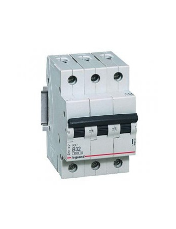 Automatinis jungiklis MCB RX3 Legrand 419172 (32A, 3P, 230V, 6kA)