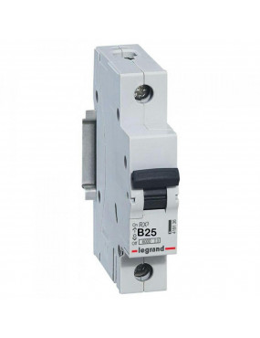 Automatinis jungiklis MCB RX3 Legrand 419138 (25A, 1P, 230V, 6kA)