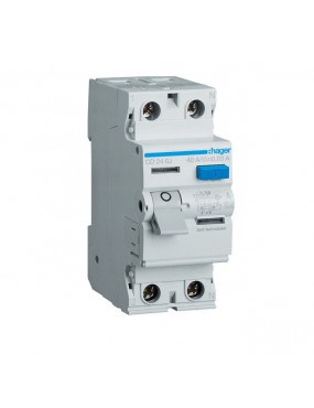 SrovÄs nuotekio relÄ Hager CD240J (A, 40A, 2P, 30mA, 230V)