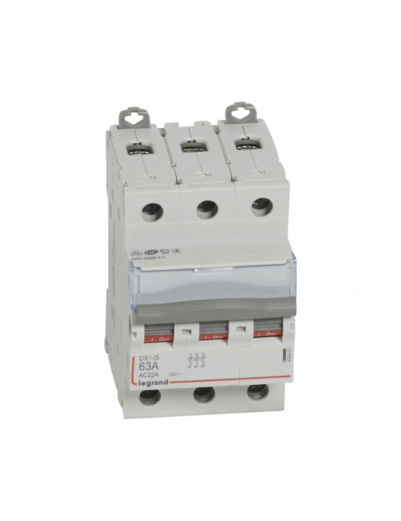 Automatinis jungiklis MCB RX3 Legrand 419239 (40A, 3P, 400V, 6kA)