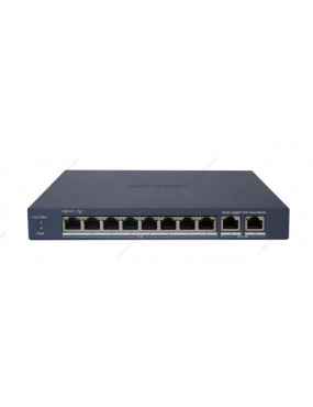 10 prievadÅ³, 8 PoE prievadÅ³ komutatorius Hik-vision DS-3E1510P-EI/M