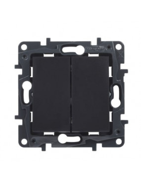 Juodas jungiklis Niloe Step Legrand 863505