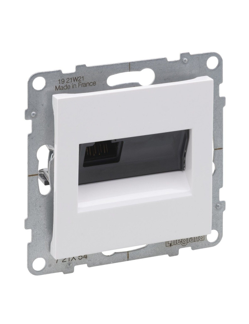 Baltas RJ45 UTP 6A lizdas SUNO Legrand 721154