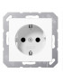 KiÅ¡tukinis lizdas JUNG A1520KIWW (baltas, matinis, 16A/250V)