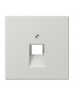 Kompiuterinio lizdo apdaila JUNG LS969-1UALG (pilka, 1xRJ45)