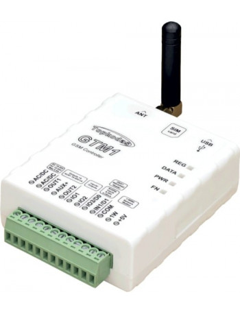 GSM apsaugos ir valdymo sistema Topkodas GTM1 4G (4 zonos, 2 iÅ¡ejimai, 12-24VAC/10-30VDC) GSM apsaugos ir valdymo sistema Topkodas GTM1 4G (4 zonos, 2 iÅ¡ejimai, 12-24VAC/10-30VDC)