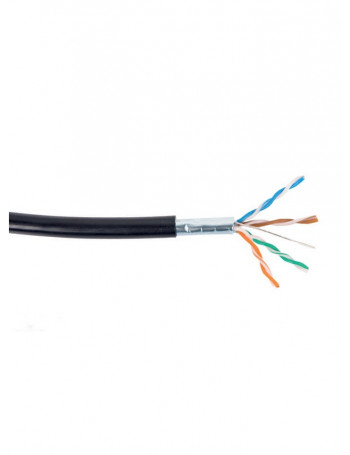 LAN tinklo kabelis Schnur FTP 5e 0.50mm (lauko, PVC, PE, Eca, 500m)