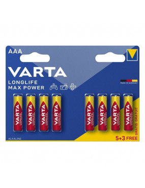 Baterija VARTA Alkaline Max Power LR03/AAA (8 vnt.)