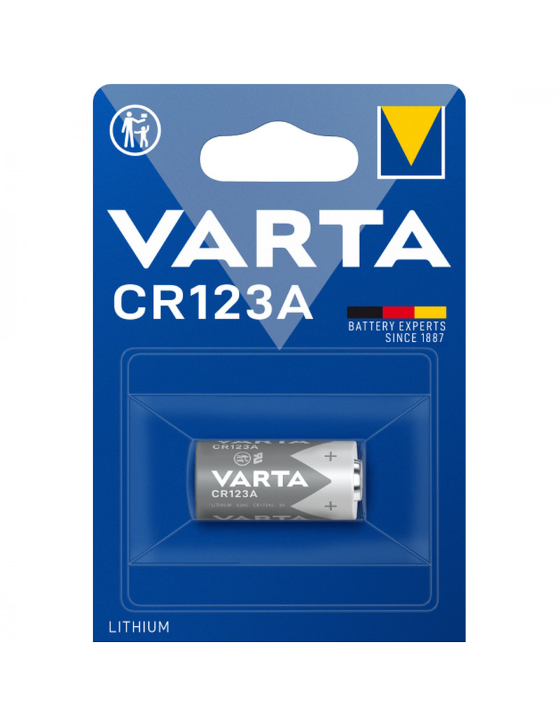 Baterija VARTA Lithium CR123 (1 vnt.)