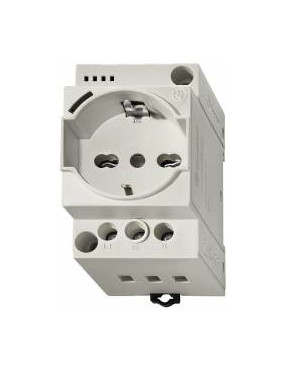 KiÅ¡tukinis lizdas ant DIN bÄgelio su Ä¯Å¾eminimu Finder 7U0082300010 (LED indikacija, 16A)