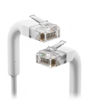 Kabelis patch Ubiquiti U-Cable-Patch-1M-RJ45 (1m, baltas, UTP, 6 Cat.)