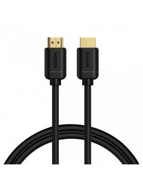 Kabelis HDMI-HDMI BASEUS CAKGQ-A01 (1.0m, HDMI 2.0, juodas, 4K 60Hz)