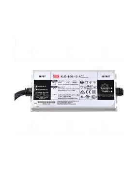 Impulsinis maitinimo Å¡altinis LED 96W 12V 8A IP67, dimeriuojamas, Mean well XLG-100-12-A