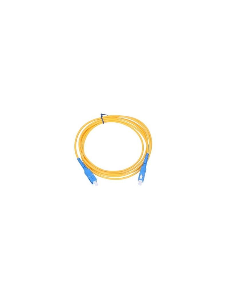 Optinis laidas SC/UPCâSC/UPC SM (1m, simplex, OS1/OS2, G657A1, 9/125Âµm, LSZH)