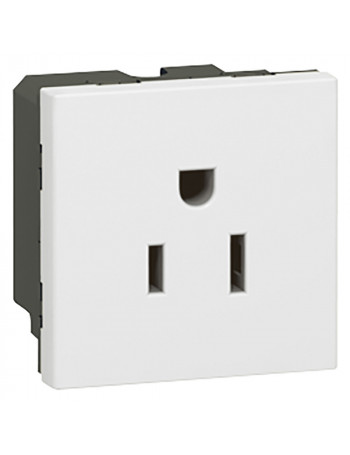 KiÅ¡tukinis lizdas Legrand Mosaic 077504 (Balta, US tipo)