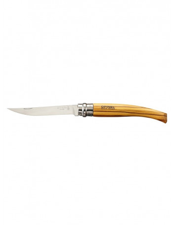 Opinel peilis Nr.10 plonais ašmenimis - alyvmedžio rankena