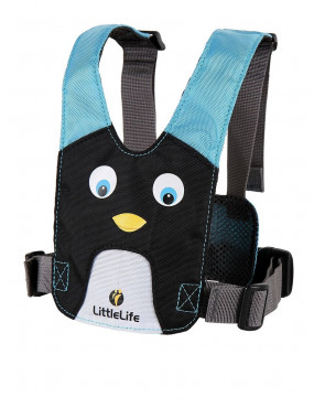 Apsauginės petnešos vaikams LittleLife Toddler Reins Penguin
