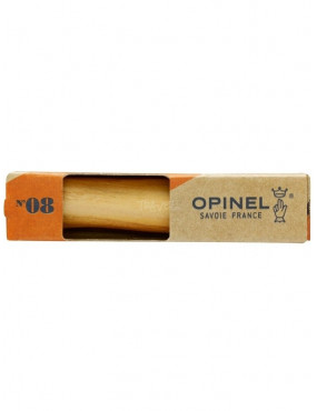 Opinel peilis Nr.8  alyvmedžio rankena dėžutėje