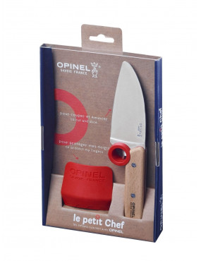 Virtuvinis peilis vaikams su pirštų apsauga Opinel Le Petit Chef Knife