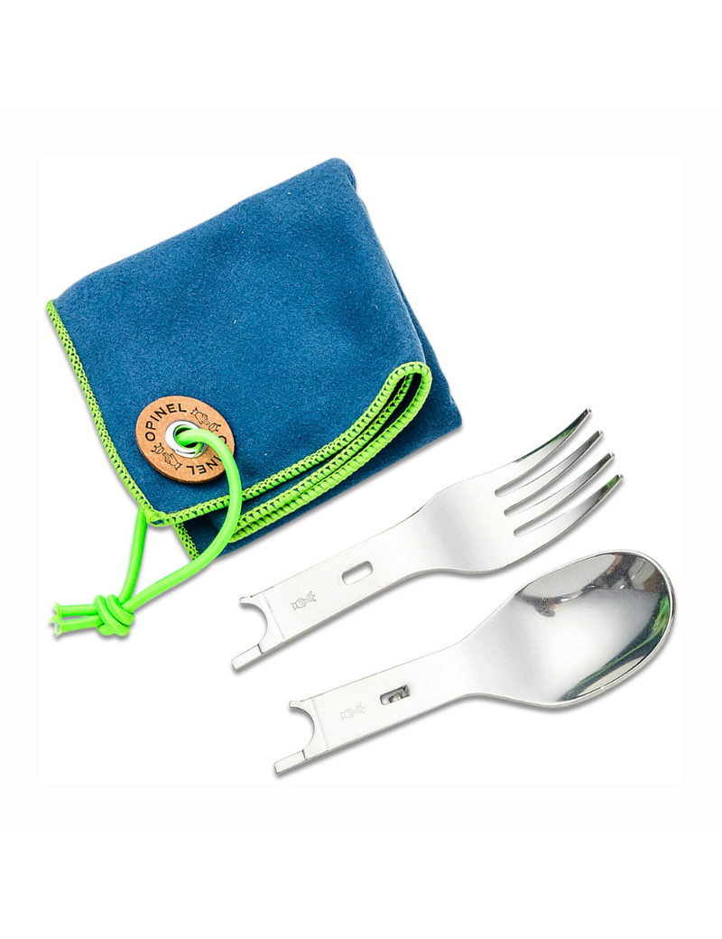 Šaukšto ir šakutės priedas peiliui Opinel Picnic Plus