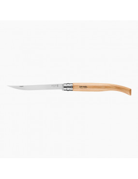 Kišeninis peilis plonais ašmenimis Opinel Nr.15 Buko rankena