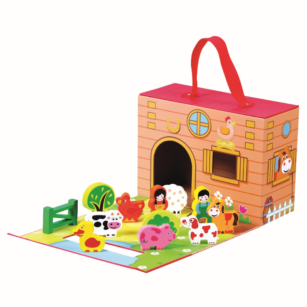 Naminių gyvūnų ferma lagaminėlyje 18+