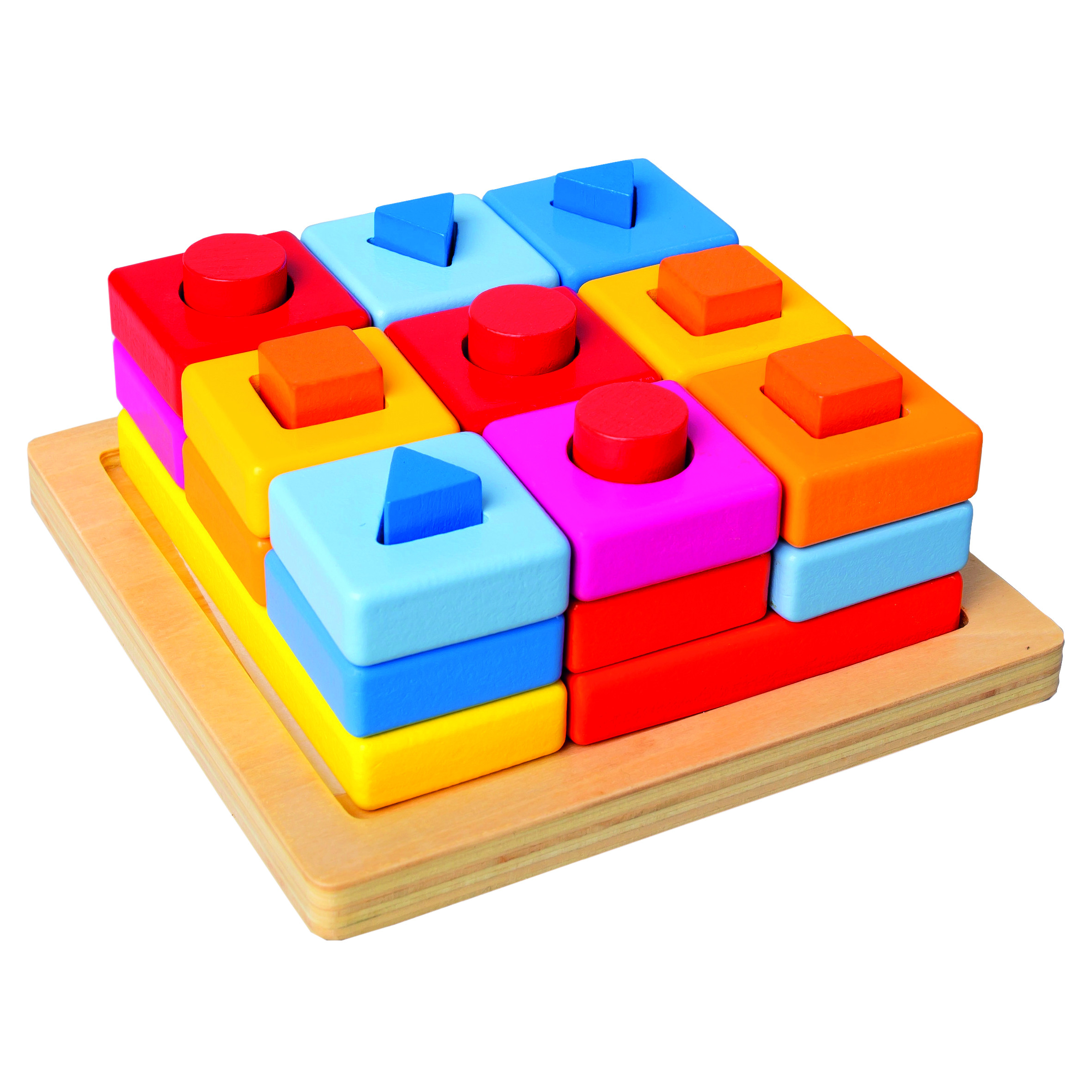 Bino formų ir spalvų mokymosi žaidimas 18+