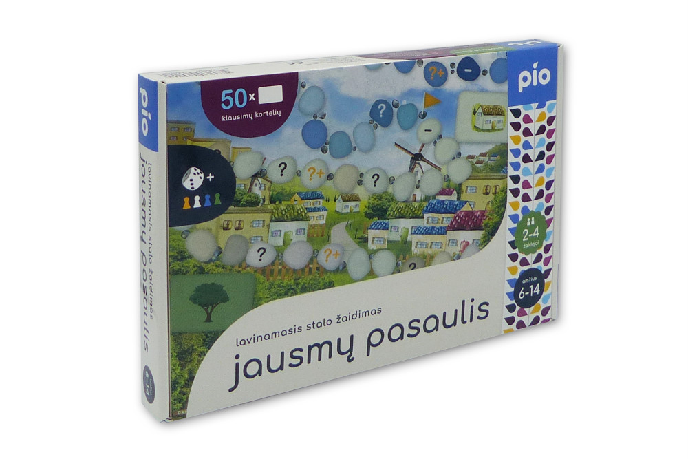 Lavinamasis stalo žaidimas JAUSMŲ PASAULIS 6+