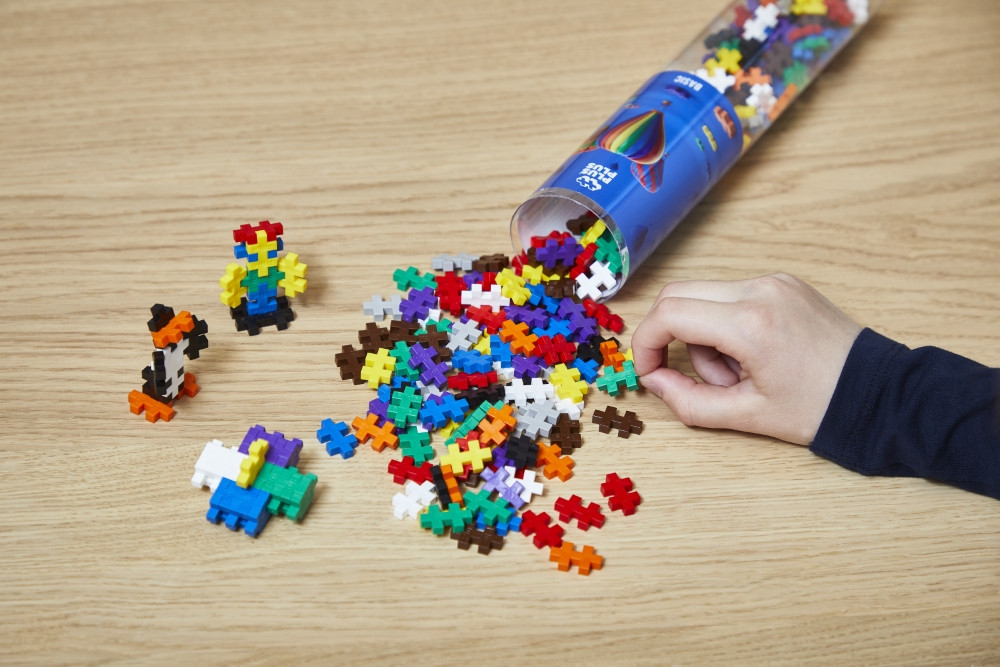 Plus Plus konstruktorius pagrindinių spalvų 240 det