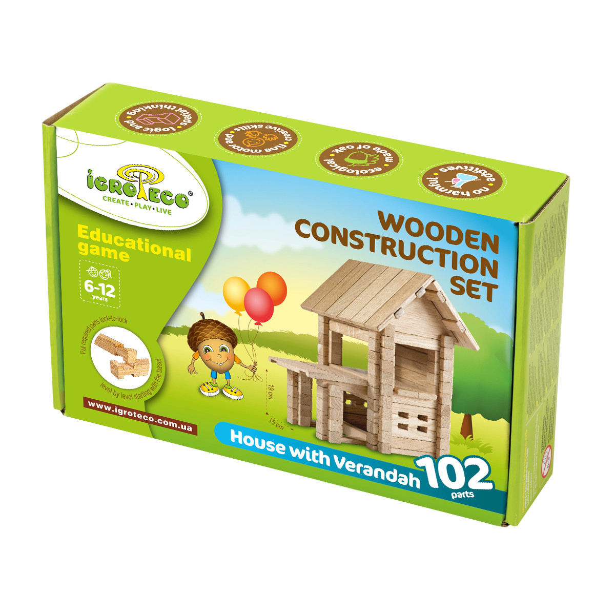 Konstruktorius Namas su veranda 102