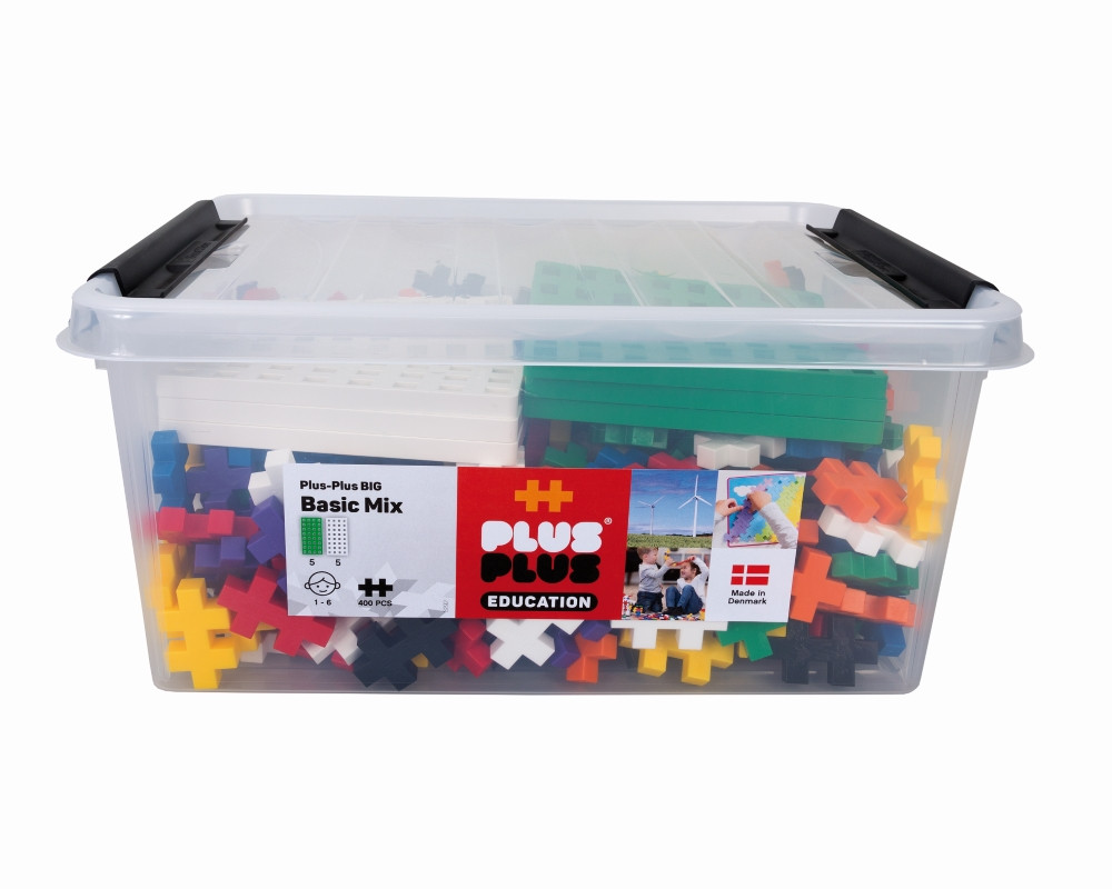 Plus Plus konstruktorius DIDELĖS 400 det+pagrindukai