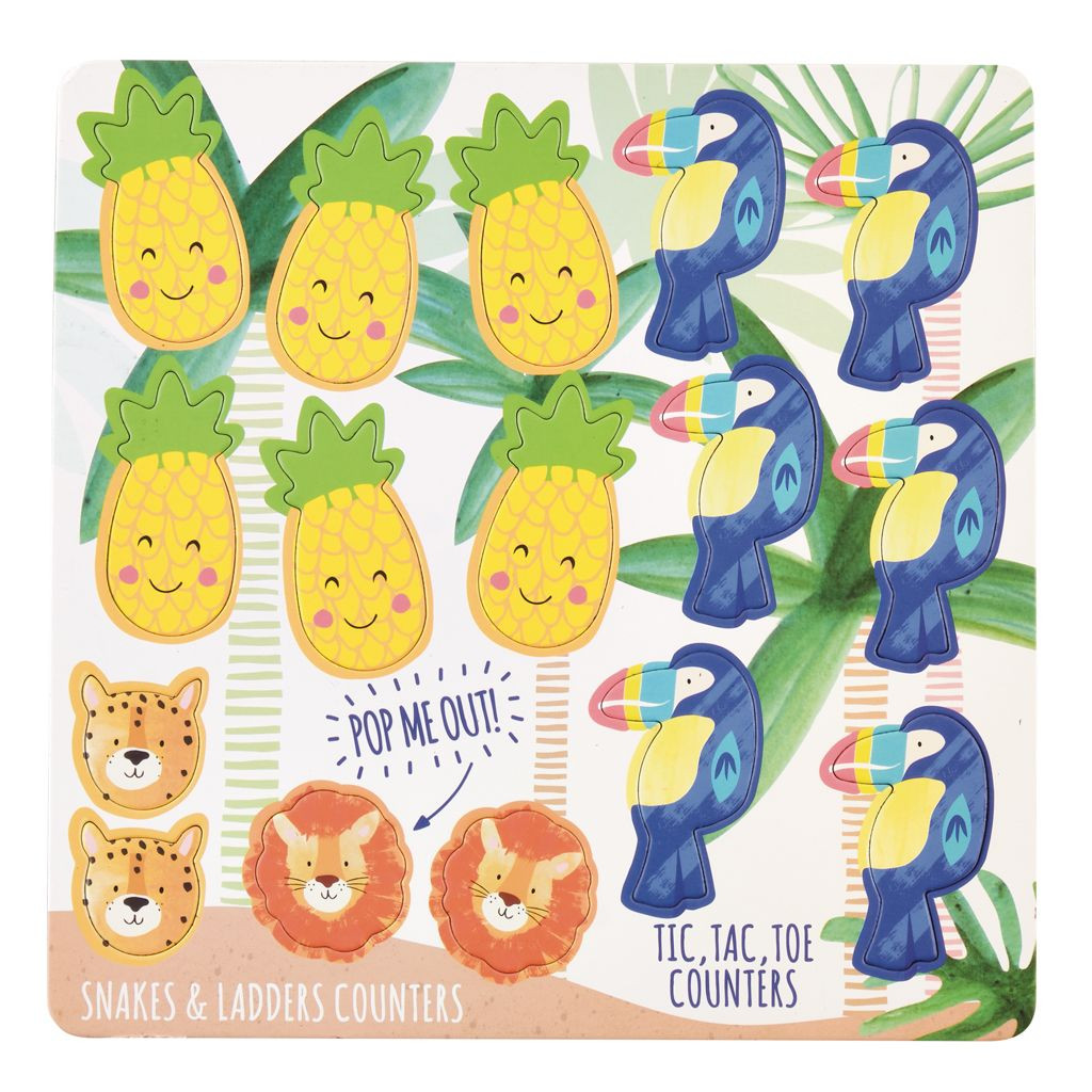 Magnetinis žaidimas Džiunglės 4 in 1