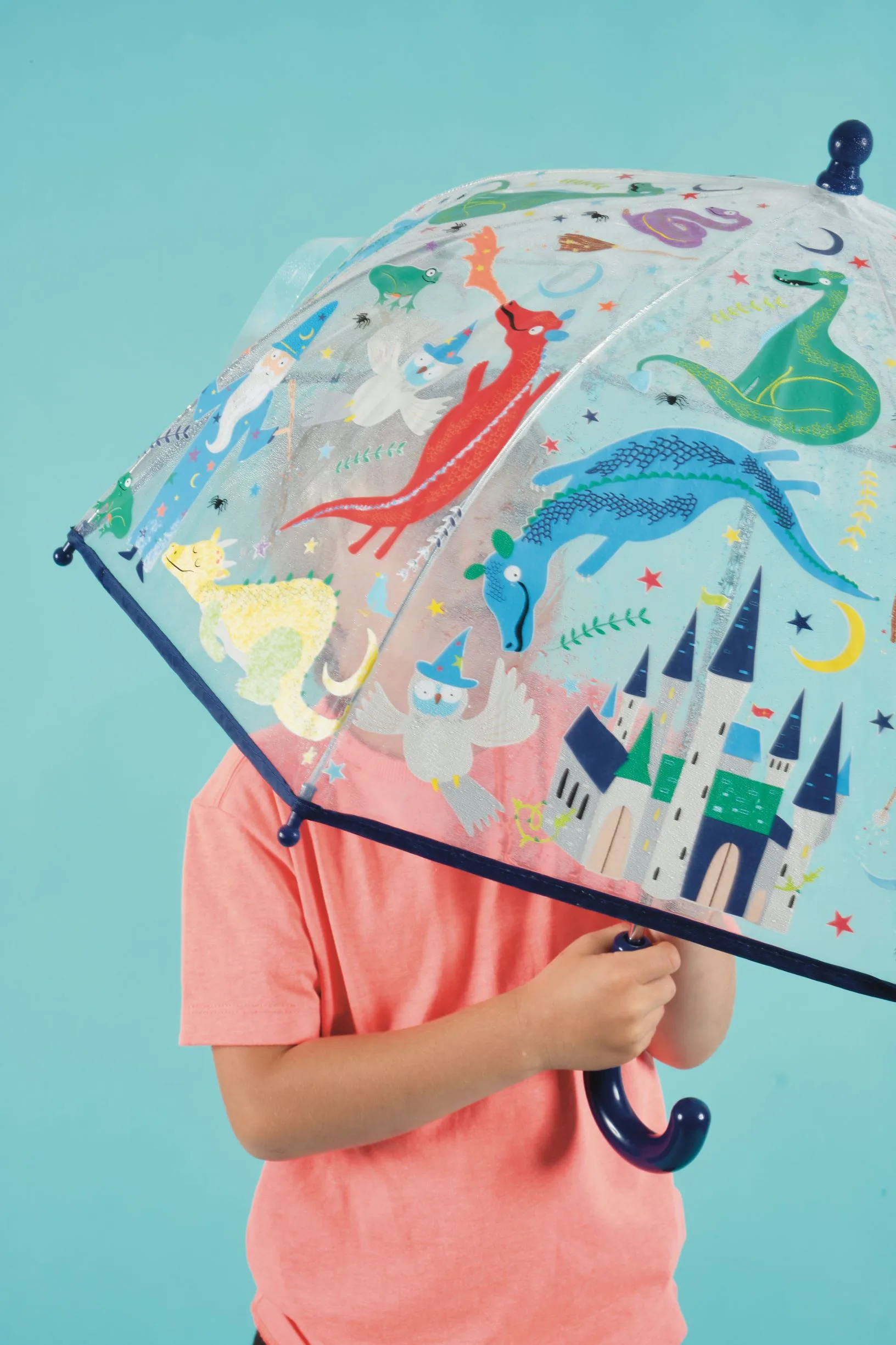 Magiškas skėtis Burtai skaidrus